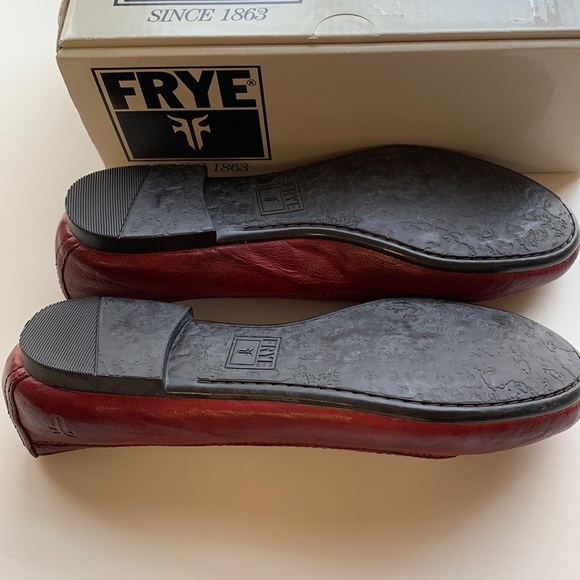 Frye big girls red flats - Picture 3 of 6